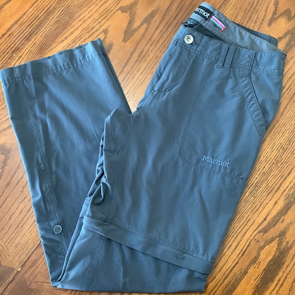 Marmot Pants - Marmot Lobo Zip Off Pants (Dark Steel/ Slate Grey)